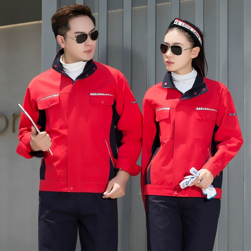 Хлопковый электронный лонгслив для работы, увеличенная толщина, защита от ожогов, делается под заказ