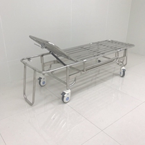 Stainless Steel Stretcher Car Hospital ABS Transfer Car Medical Ambulance Rescue Bed Patient Transfer Car ABS Snatched Rescue Car