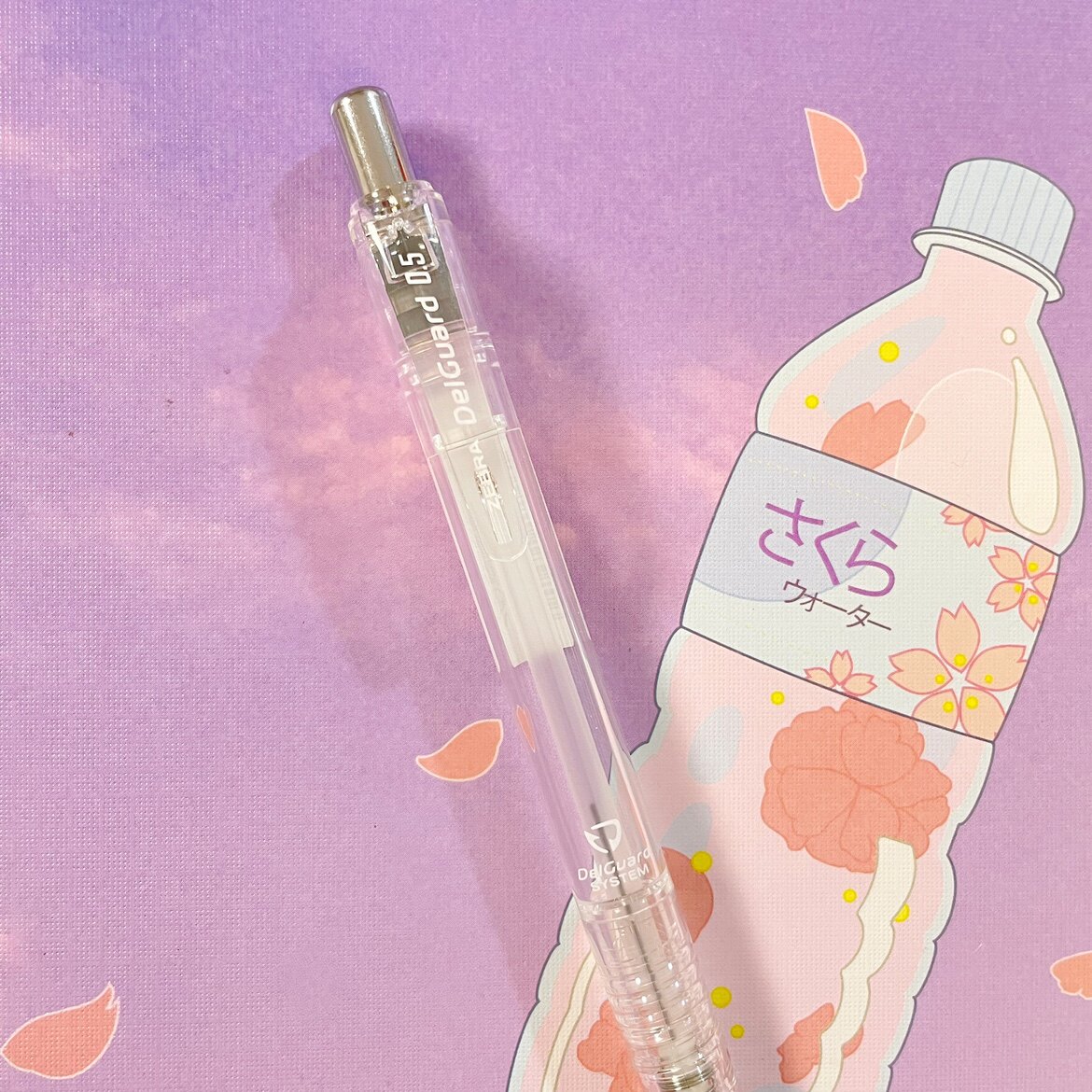 Spot sale Japanese zebra zebra new transparent color qualification not easy to break lead automatic pencil suit 0 5mm 