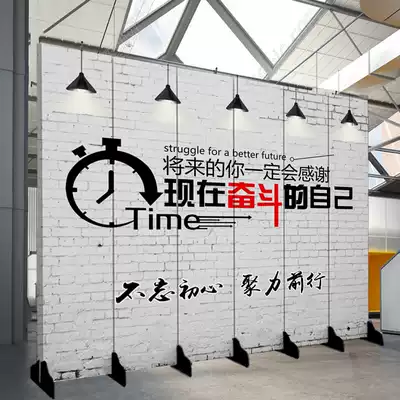 Customized screen partition simple modern living room folding mobile office small bedroom shelter live home