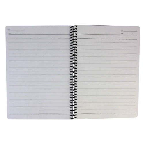 Deli 7683 Спиральная ноутбука с мягкой стороной 60 страниц A5 Diary Boton Coil Книга A5 Спиральная книга