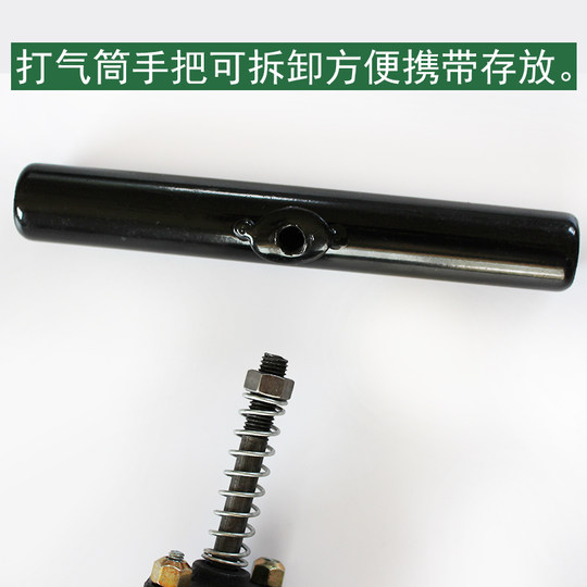 Old-fashioned pump bicycle high-pressure pump household bicycle electric vehicle motorcycle car inflatable tube gas tube
