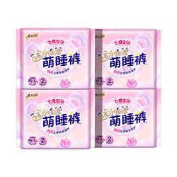 七度空间卫生巾安睡裤10条