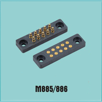 10P probe connector Spring thimble Charging spring pin Conductive connector Electronic contacts 6P male and female pins