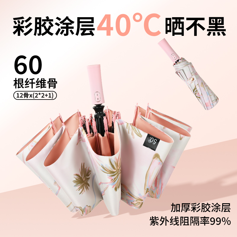 Fully Automatic Colorful Anti-Storm Umbrella, Sun Protection, Uv Protection, Sunshade Umbrella for Men and Women, Foldable, Dual-Use for Sun and Rain Fully Automatic Colorful Anti-Storm Umbrella, Sun Protection, Uv Protection, Sunshade Umbrella for Men and Women, Foldable, Dual-Use for Sun and Rain