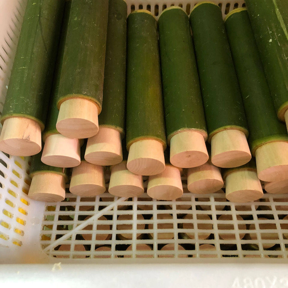 Fresh pure hand-made bamboo tube piston mold for commercial household stalls bag glutinous rice artifact