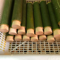 Fresh pure handmade bamboo-cylinder-shaped rice dumplings with bamboo-cylinder piston-type die commercial domestic pendulum spread Zongzi God
