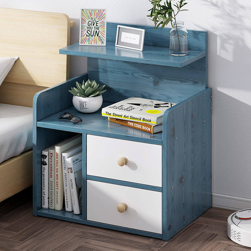 Modern minimalist simple bedside master bedroom storage cabinet bedroom bedside storage cabinet for rental room