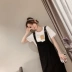 Váy trắng quai hè 2019 mới đầm phổ biến nữ thông minh váy khói Pháp váy mỏ vịt Pháp - Sản phẩm HOT