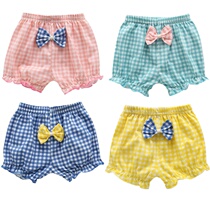 Baby underwear Baby Baby Baby Summer Girl cotton boxer bubble shorts 0-1-2 years old 3 months