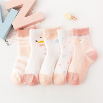 Baby socks cotton spring summer thin cotton cute breathable tide Korea 6-12 months socks