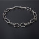 304 Stainless Steel Dog P-Chain Collar for Malinois and Golden Retriever, Anti-Burst P-Chain Collar for Medium and Large Dogs