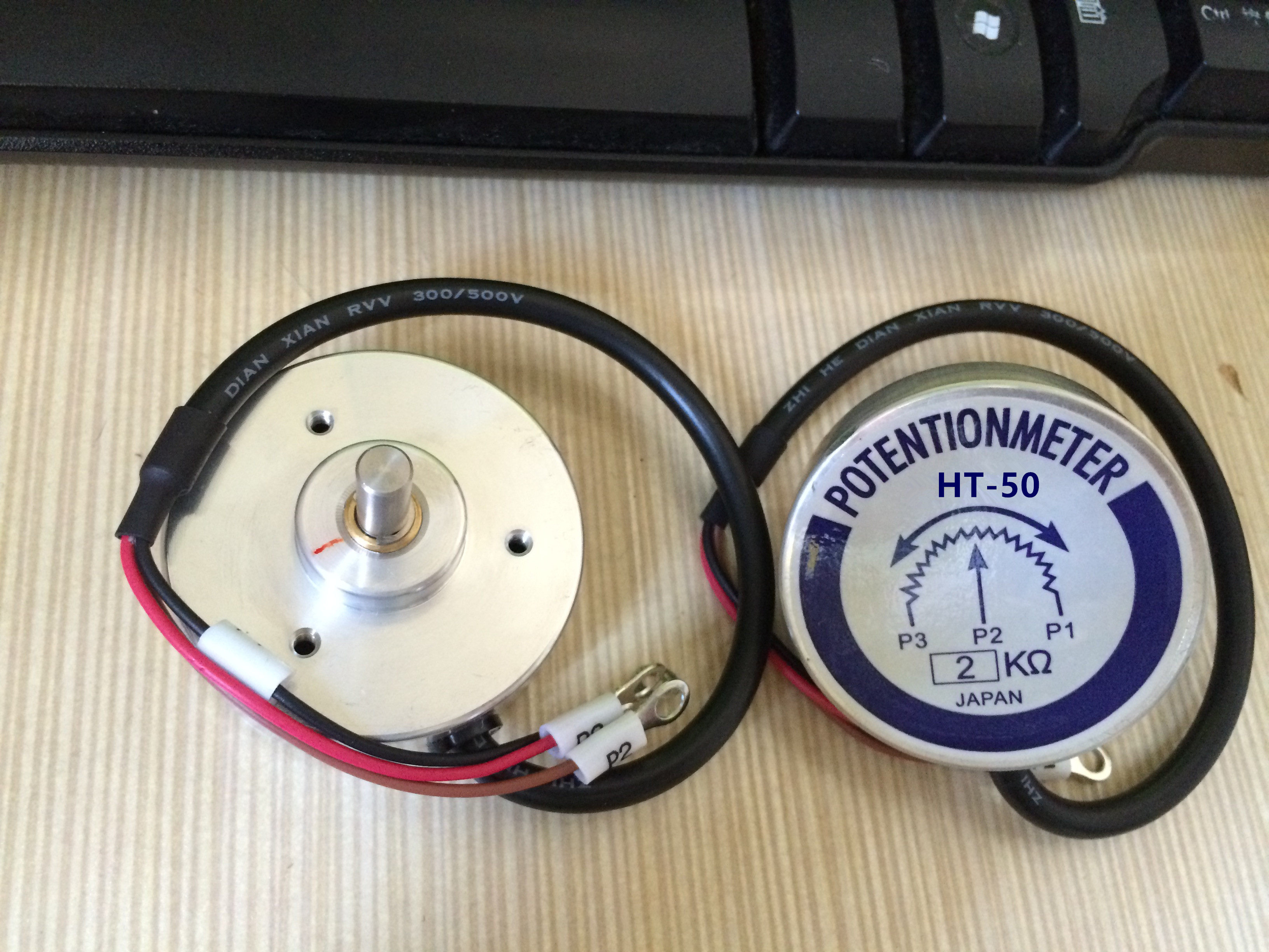 POTENTIOMETER HT-50 5K JAPAN displacement detector potentiometer tension control