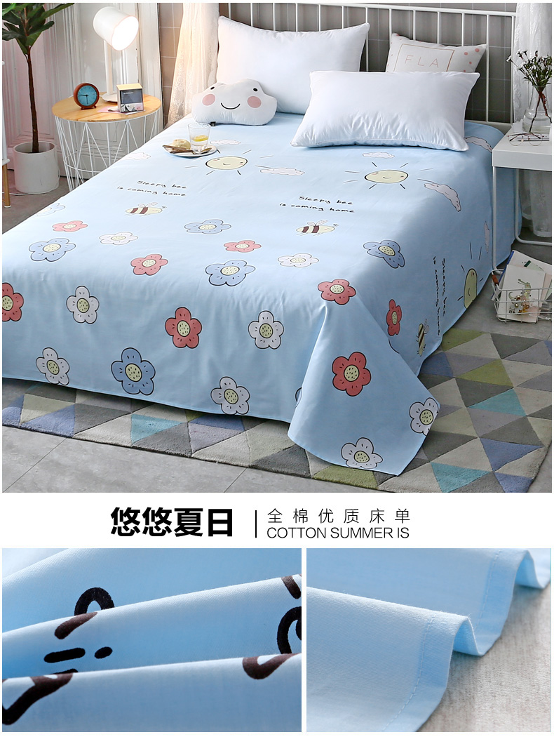 Nam cực tấm bông đơn ký túc xá sinh viên 1.2 m giường đơn 1.5 1.8 2 mét đôi bông quilt