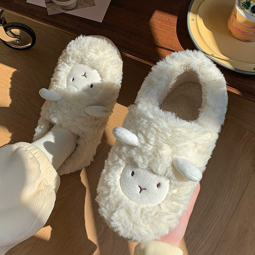 Тапочки на платформе, зимняя милая послеродовая демисезонная флисовая обувь для беременных