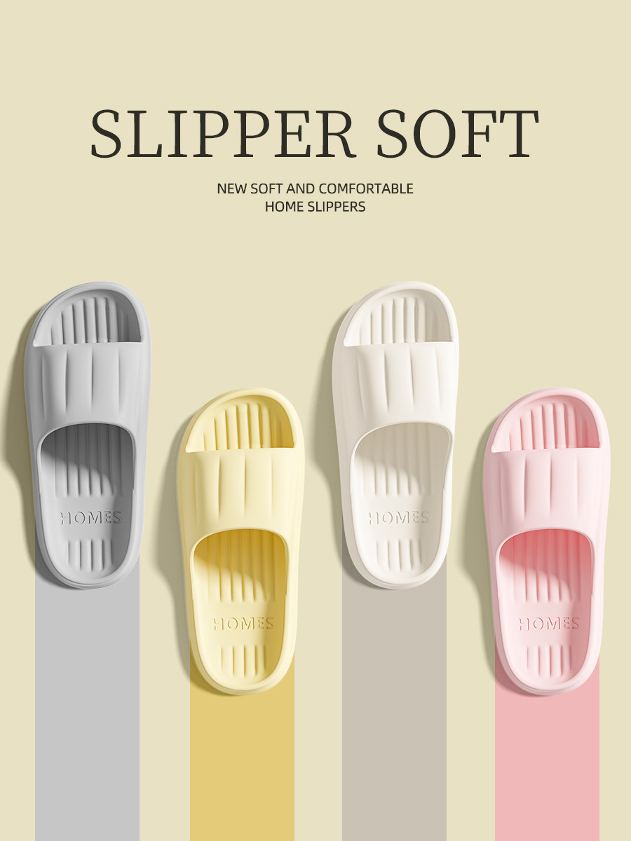 soft sole Slippers for Women 2025 New Model Indoor Home Use Non-Slip Dormitory Bathing Eva Sandals for Men Summer