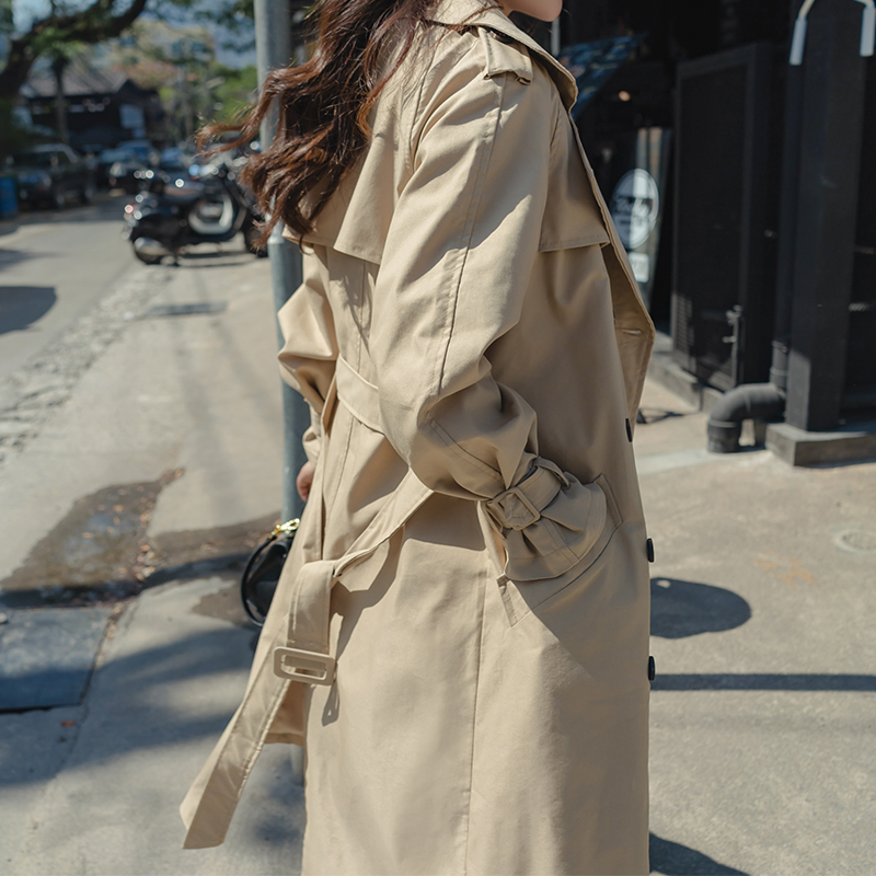 Trench pour femme en Polyester en Coton - Ref 3227283 Image 1