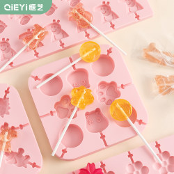 Making Lollipop Mold Silicone For Home Cheese Stick Grinder Homemade DIY Handmade Candy Pear Cream Hawthorn Model