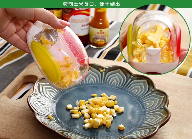 Sáng tạo planer ngô tuốt lúa thuận tiện cạo ngô tạo tác dao bào lột ngô hạt nguồn cung cấp bếp công cụ chảo gang