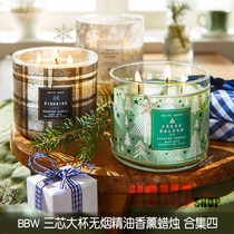 Winter Cedar BBW candle collection Four spring and winter three-core essential oil aromatherapy 411g BathBody Works