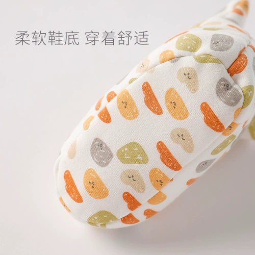 Детская зимняя утепленная обувь для новорожденных, утепленные туфли, носки, детские демисезонные бахилы