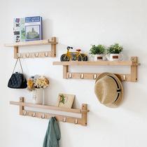 Porch shelf creative clothes adhesive hook Wall hanger clothes clothes hat into the door hanging hook Wall Wall Wall