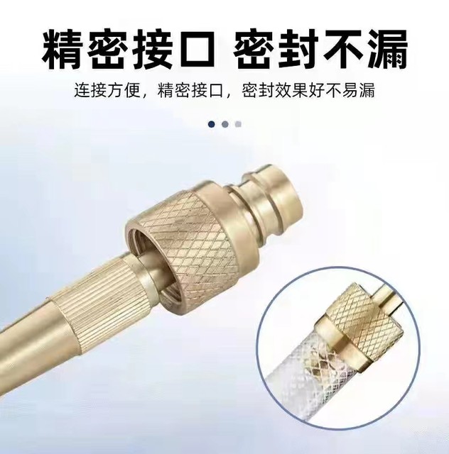 Faucet universal Connector ເຄື່ອງຊັກຜ້າທໍ່ນ້ໍາອຸປະກອນເຊື່ອມຕໍ່ docking ອຸປະກອນການລ້າງລົດຄວາມກົດດັນສູງປືນນ້ໍາທັງຫມົດທອງແດງດອກ nozzle watering pipe