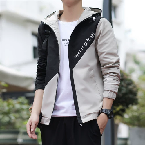 Осенняя трендовая летняя тонкая куртка с капюшоном, модель весна/осень 2025 года