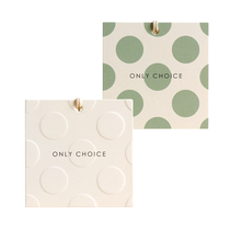 2023 New Warm White Card Concave and Concave Hanging Tags Customized Womens and Mens Down Jacket Trademarks Customized Logo Versatile High-End Sock Hanging Cards Customized Logo Clothing Store Clothing Label Design Hanging Tag