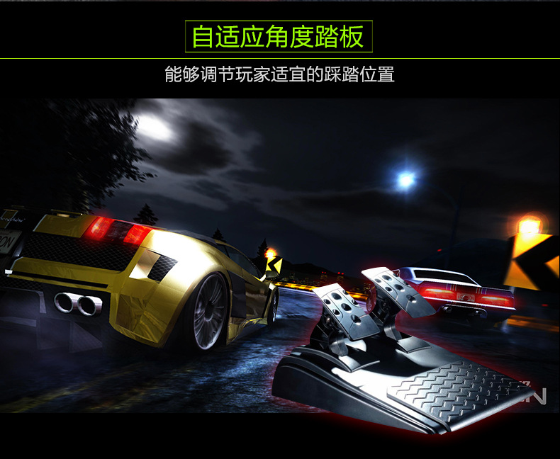 Tay lái trò chơi PS3 Mạng máy tính PC đôi chuyển mái chèo Loại C clip trường đua xe mô phỏng - Chỉ đạo trong trò chơi bánh xe vô lăng chơi game lái xe