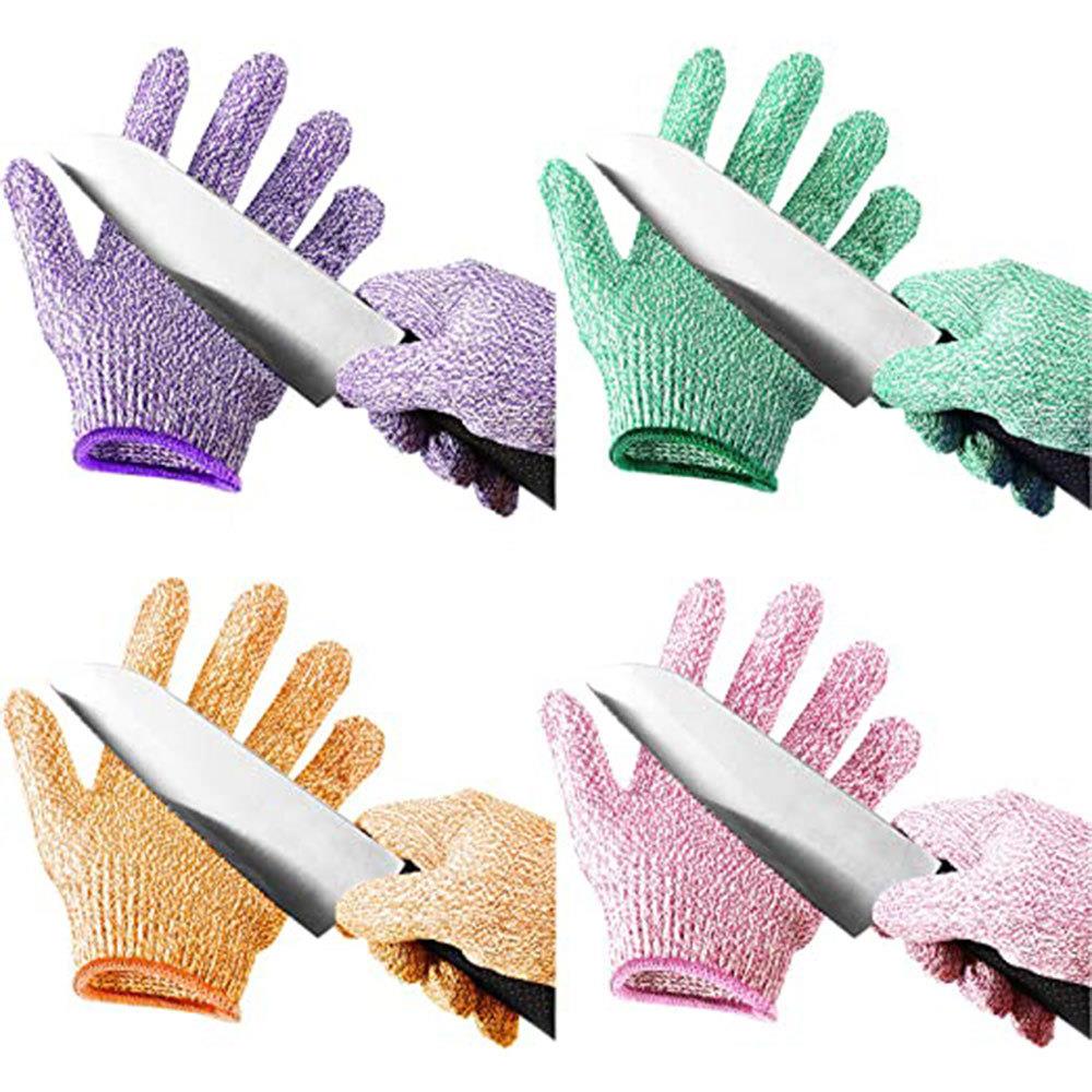 Spot Amazon Cut Resistant Gloves Child Protective Gloves Gardening Gloves Kitchen Woodworking Carving Welding Cut Oysters