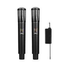 New one-to-two wireless microphone stage performance home microphone professional karaoke entertainment UHF speaker microphone