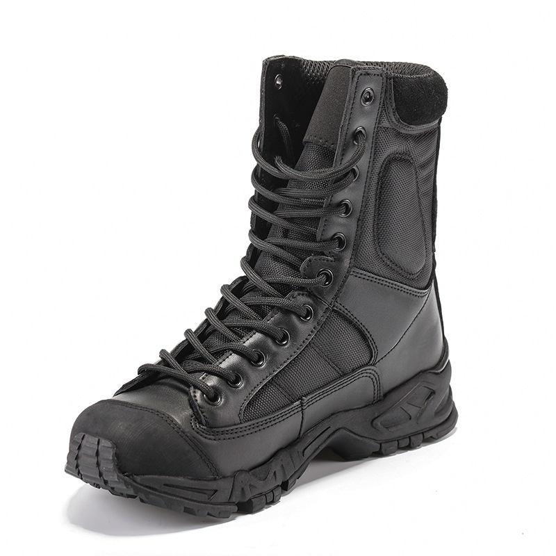 CQB SWAT new airborne boots summer breathable boots men's ultra-light combat boots outdoor hiking shoes tactical boots