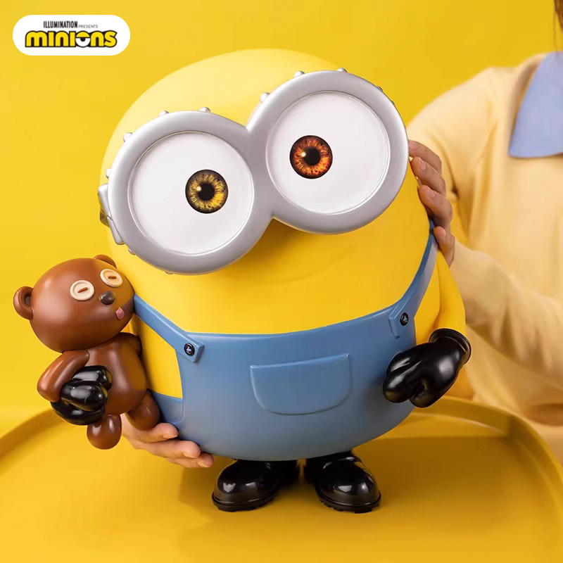 Universal Studios Official Minions Piggy Bank Bob and Tim Handmade Figurines Children's Day Gift Universal Studios Official Minions Piggy Bank Bob and Tim Handmade Figurines Children's Day Gift