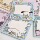 Бумага для заметок Sanrio post-it notes для учащихся с ценным изображением милой собачки Куломи Югуи post-it notes для учащихся младших классов средней школы, специальные наклейки для записей от руки, не липкие, отрываемые, маленькие блокноты, канцелярские памятки. mini 2