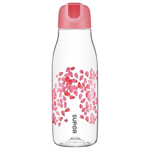 Пластиковая портативная вместительная и большая чайная чашка, защита при падении