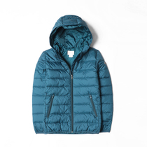 Foreign trade original single 2020 autumn and winter new boys  cotton clothes ultra-light warm cotton clothes jacket large childrens hooded quilted jacket