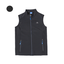 Foreign trade original single 2020 autumn and winter new mens outdoor fleece vest stand collar casual warm vest plus velvet jacket