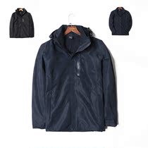 Foreign trade original single 2020 autumn and winter mens outdoor three-in-one stormtrooper mountaineering riding velvet warm windproof jacket