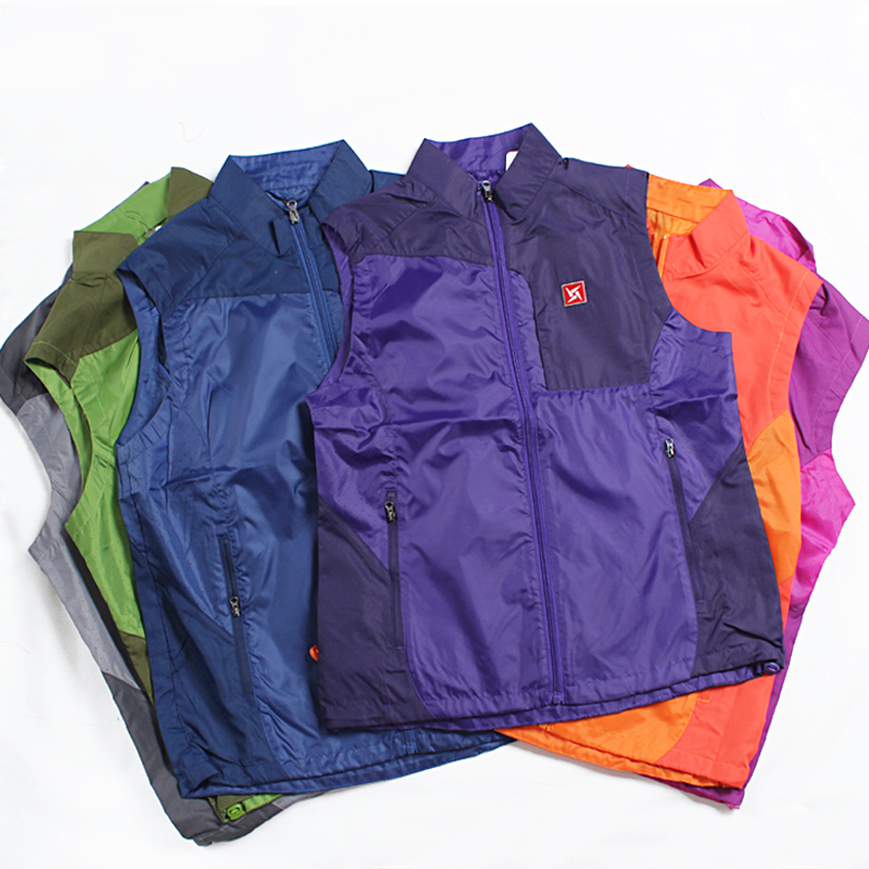 2018 couple new vest nam mùa hè thể thao ngoài trời giải trí vest vest nữ windproof leo núi câu cá vest áo thun reebok