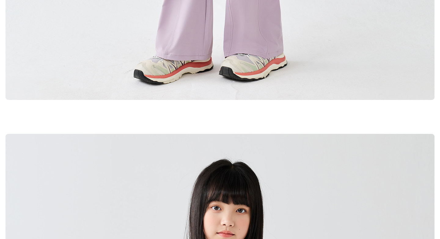 猫人儿童凉感防晒裤中大童喇叭裤女童夏季轻薄透气长裤微喇裤子 — 36