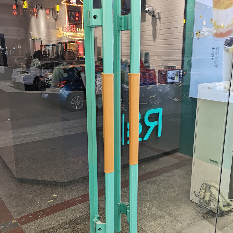 Door handle gloves refrigerator pull gloves unit door glass door protection gloves cold-proof anti-skid anti-collision anti-static cloth