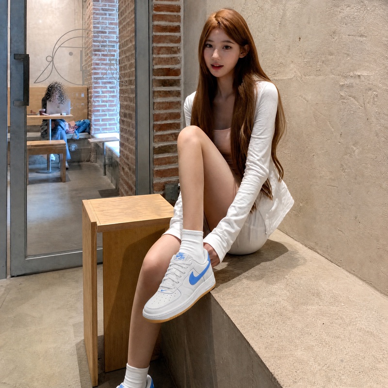 Nike's New Air Force One Sports Casual, Comfortable, Versatile and Fashionable Low-Top White Shoes Fv5948-115 Nike's New Air Force One Sports Casual, Comfortable, Versatile and Fashionable Low-Top White Shoes Fv5948-115