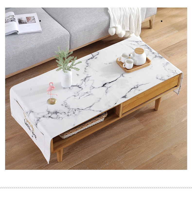 Khăn trải bàn bằng lưới đen Bắc Âu nhỏ tươi vải vải bàn chống bụi vải không thấm nước khăn trải bàn hình chữ nhật - Khăn trải bàn khăn trải bàn tiệc cưới
