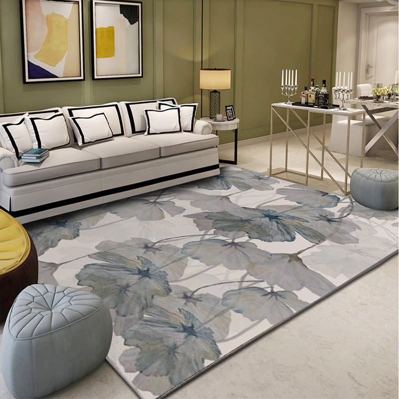 Nordic đơn giản hình học hiện đại thảm phòng khách pad phòng ngủ bàn ghế sofa giường thảm thảm nhà hình chữ nhật - Thảm tấm thảm