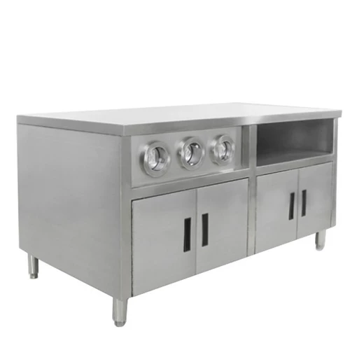 阿迪宝 Бургерная для коммерческого использования из нержавеющей стали, рабочое оборудование, увеличенная толщина