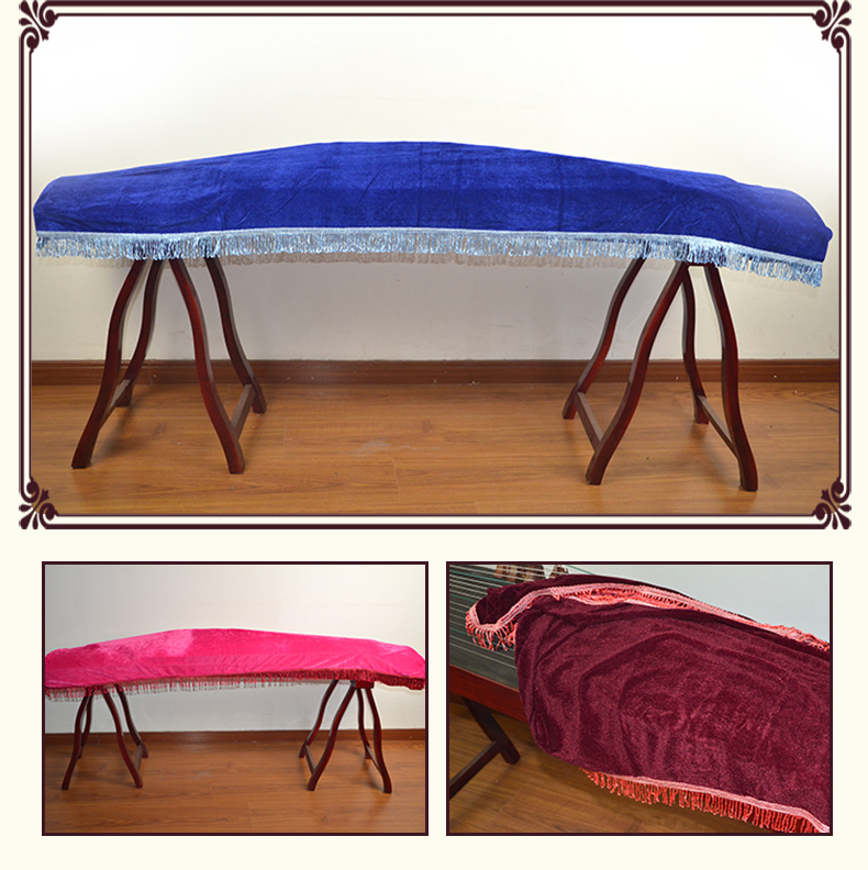 Guzheng che bụi che guzheng vải đàn piano 163.165 loại nhạc cụ phụ kiện mận vải đa dạng tùy chọn bộ dây đàn guitar