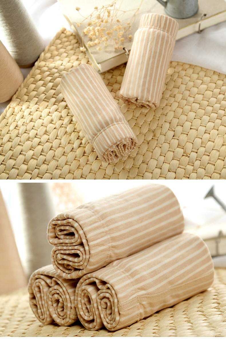 Su Dao 4 Đồ lót nam Cotton thoáng khí Nam Bốn góc Trẻ Scrotum Hỗ trợ Trung eo hữu cơ Cotton Boxer - Vòng eo thấp quan lot