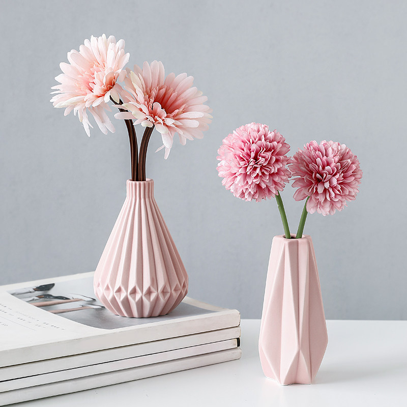 Makeup Room Adornment Small Swing Piece Handwashing Desk Bathroom Emulation Silk Flower Plastic Flower Art Plant Fake Flower Decoration Furnishing