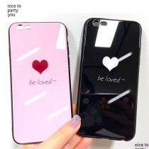 Apple 6s phone shell loving iphone8 glass mirror 7plus personality iPhone7 iPhone7 8plus